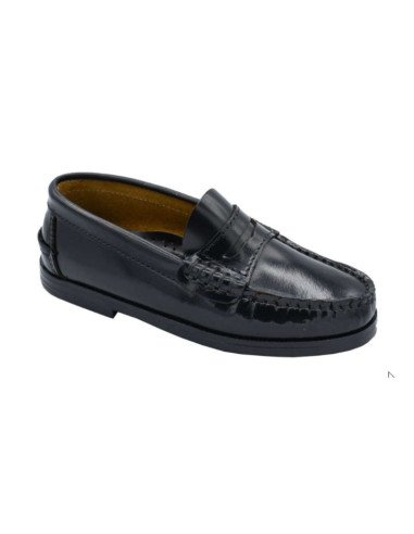 Mocasines castellanos unisex negros