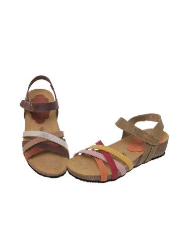 Sandalias mujer bio piel