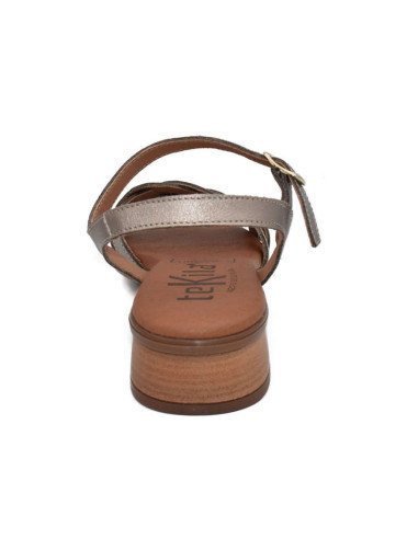 Sandalias mujer tacón bajo