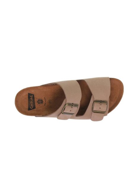 Sandalias bio caballero piel