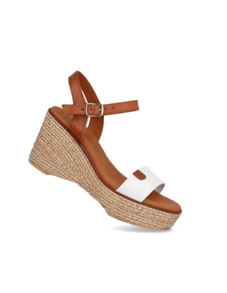 Sandalias mujer cuña alta