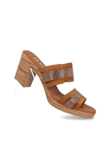 Sandalias Tacón Alto Piel