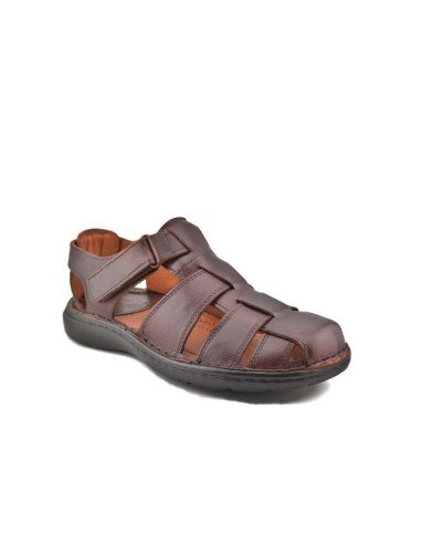 Sandalias caballero de piel