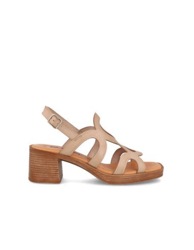 Sandalias Piel Tacón