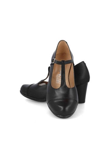 Zapatos de tacón con hebilla