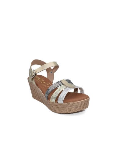 Sandalias Cómodas Cuña Mujer