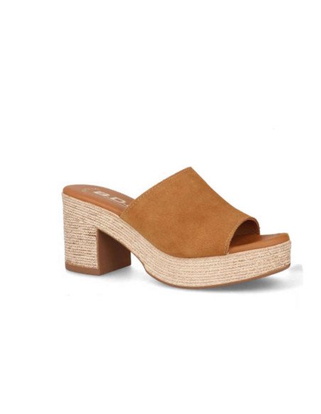 Zuecos Mujer Tacón