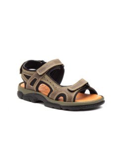 Sandalias trekking piel hombre