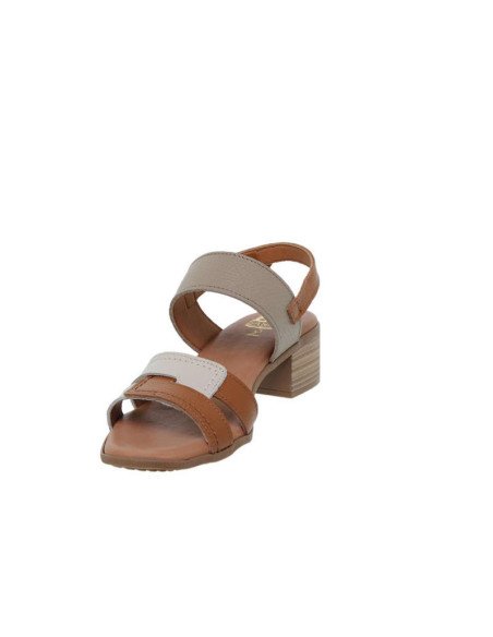 Sandalias Tacón Piel Cómodas