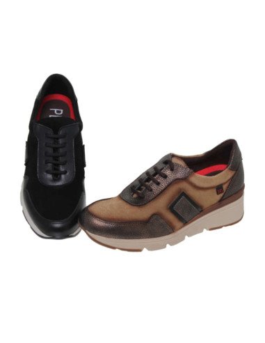 Zapatos casual piel mujer