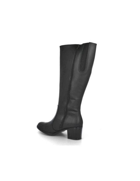 Botas altas piel tacón