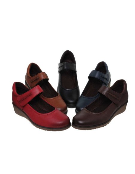 Merceditas Mujer Piel Cómodas