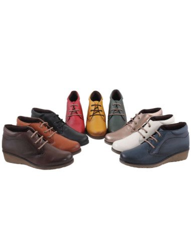 Botines Cómodos Piel Mujer