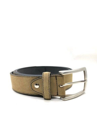 Cinturón piel serraje