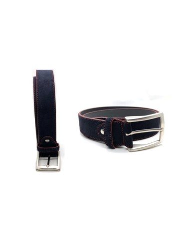 Cinturón piel serraje