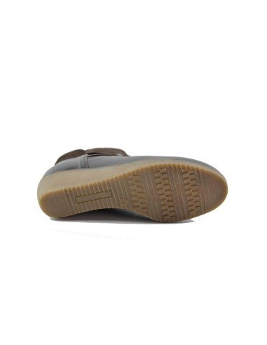Botines Mujer Confort Piel marron 1