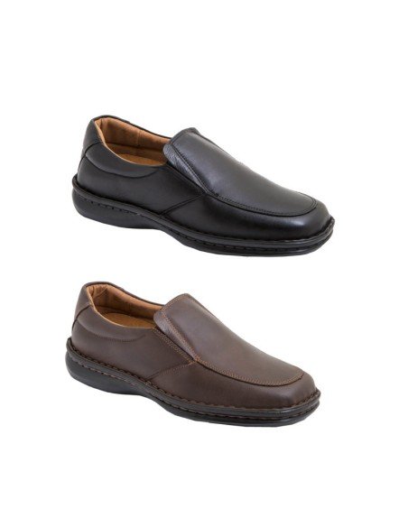 Mocasines Cómodos Caballero Piel CACTUS