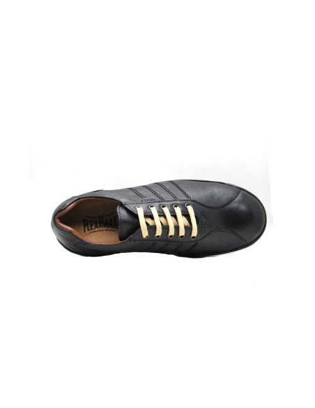 Zapatillas Balancín Piel negras 1