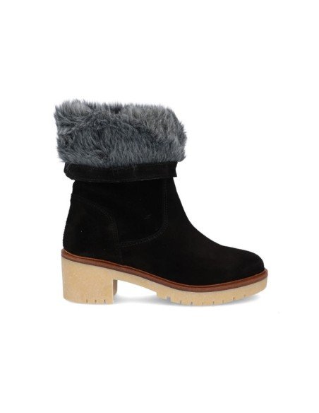 Botas mujer serraje con pelo