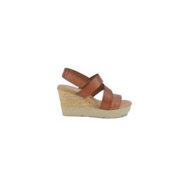 Wedge Sandals High Leather - 50% Discount