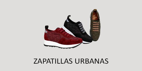 zapatillas urbanas para mujer