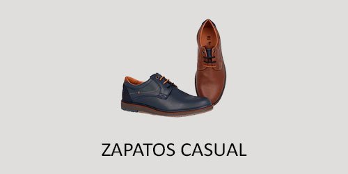 zapatos casual para hombre