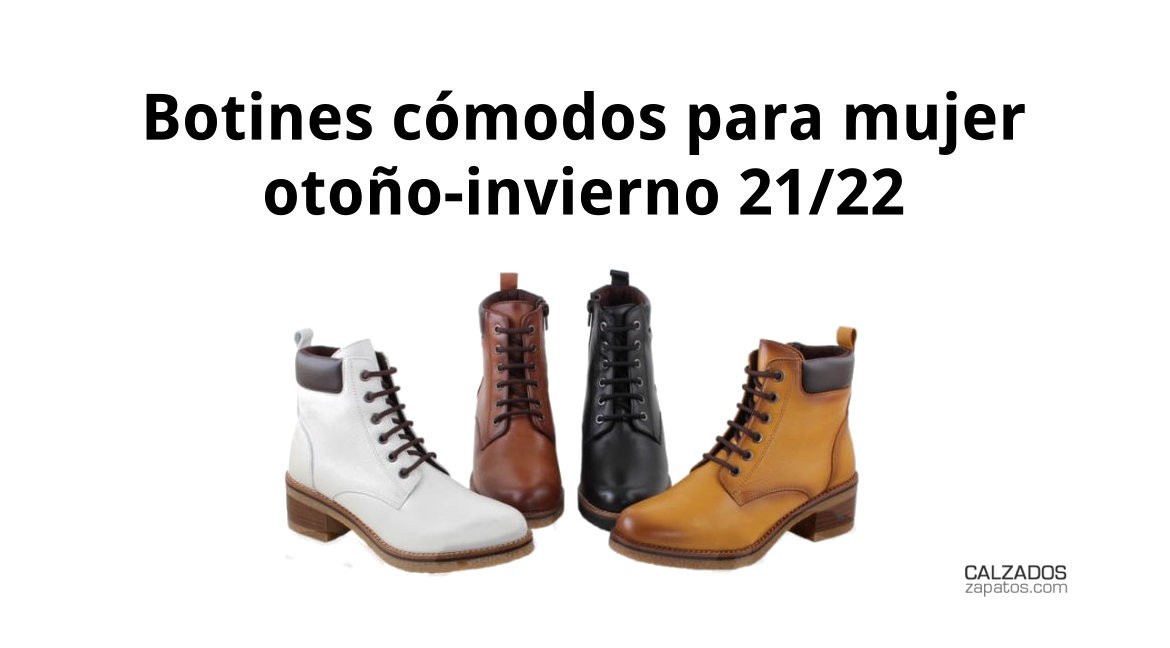 Comfortable ankle boots for women autumn-winter 21/22