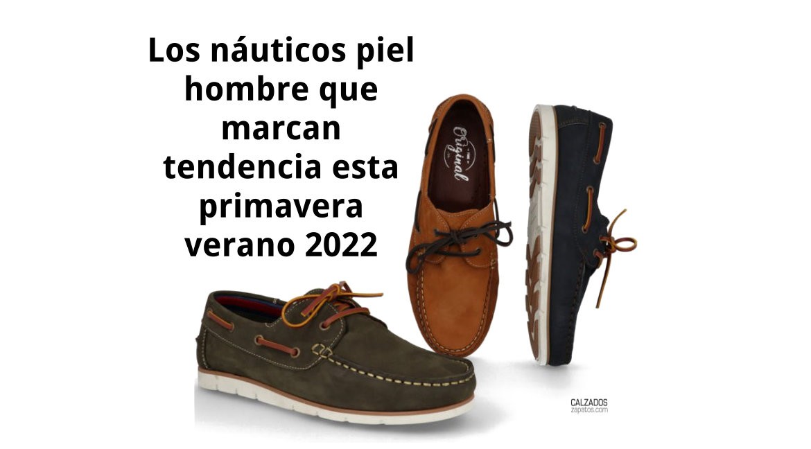 The men's leather boat shoes that set the trend this spring summer 2022