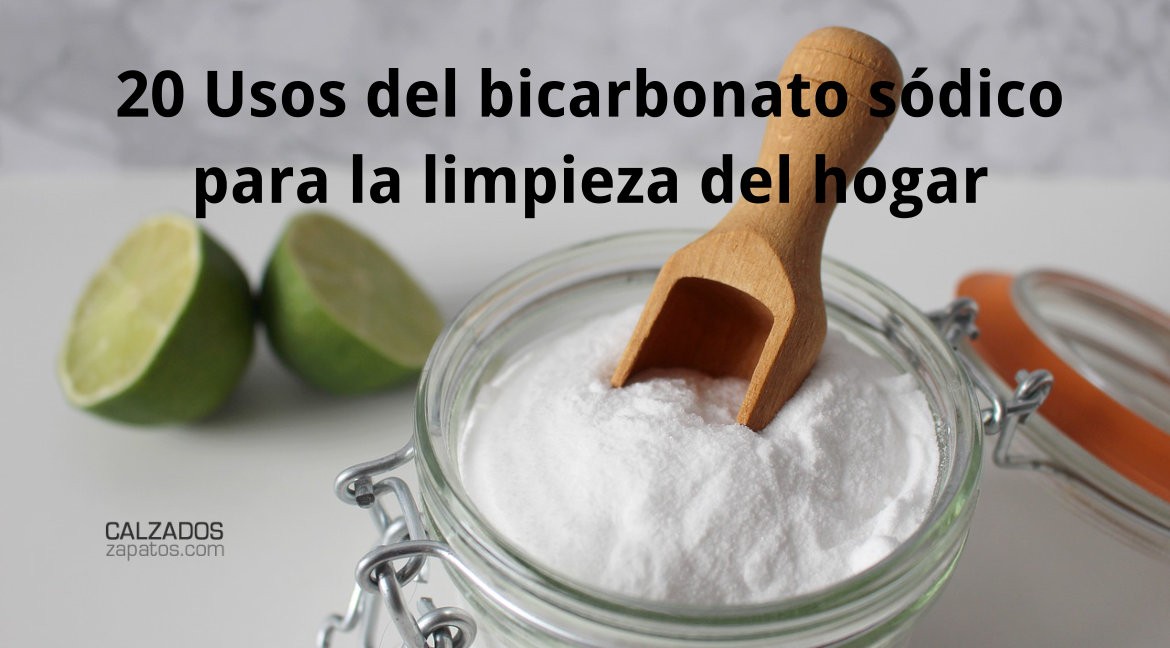 20 Usos del bicarbonato sódico para la limpieza del hogar