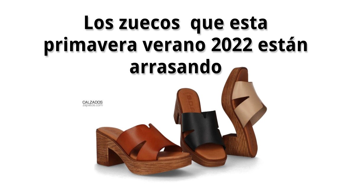 The clogs that this spring summer 2022 are sweeping